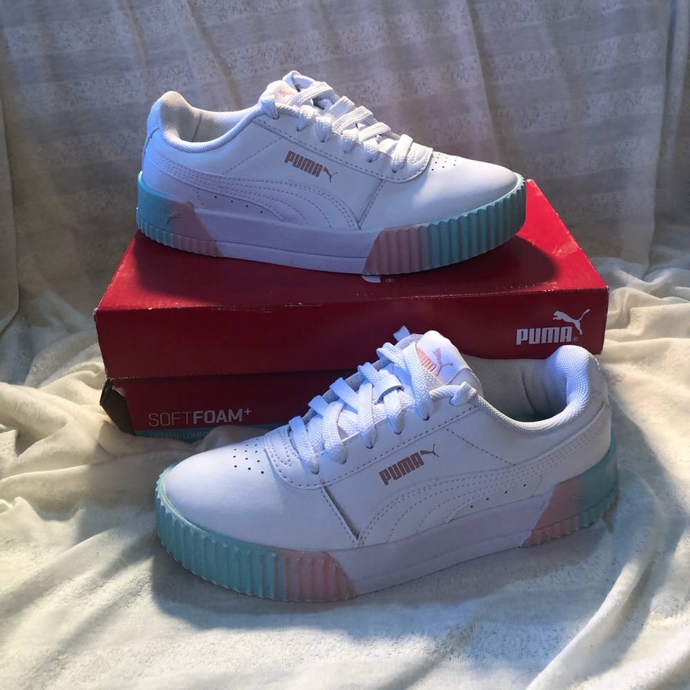 PUMA Carina Fade Dr 4C White Blue
